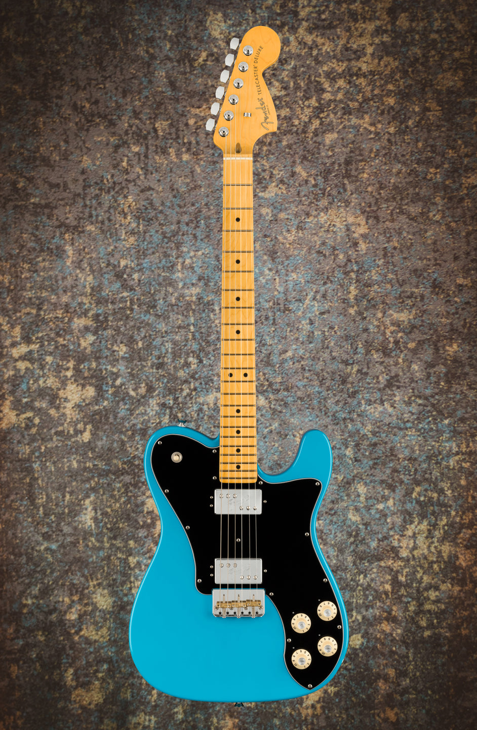 Fender American Professional II Telecaster Deluxe Maple Neck Miami Blue