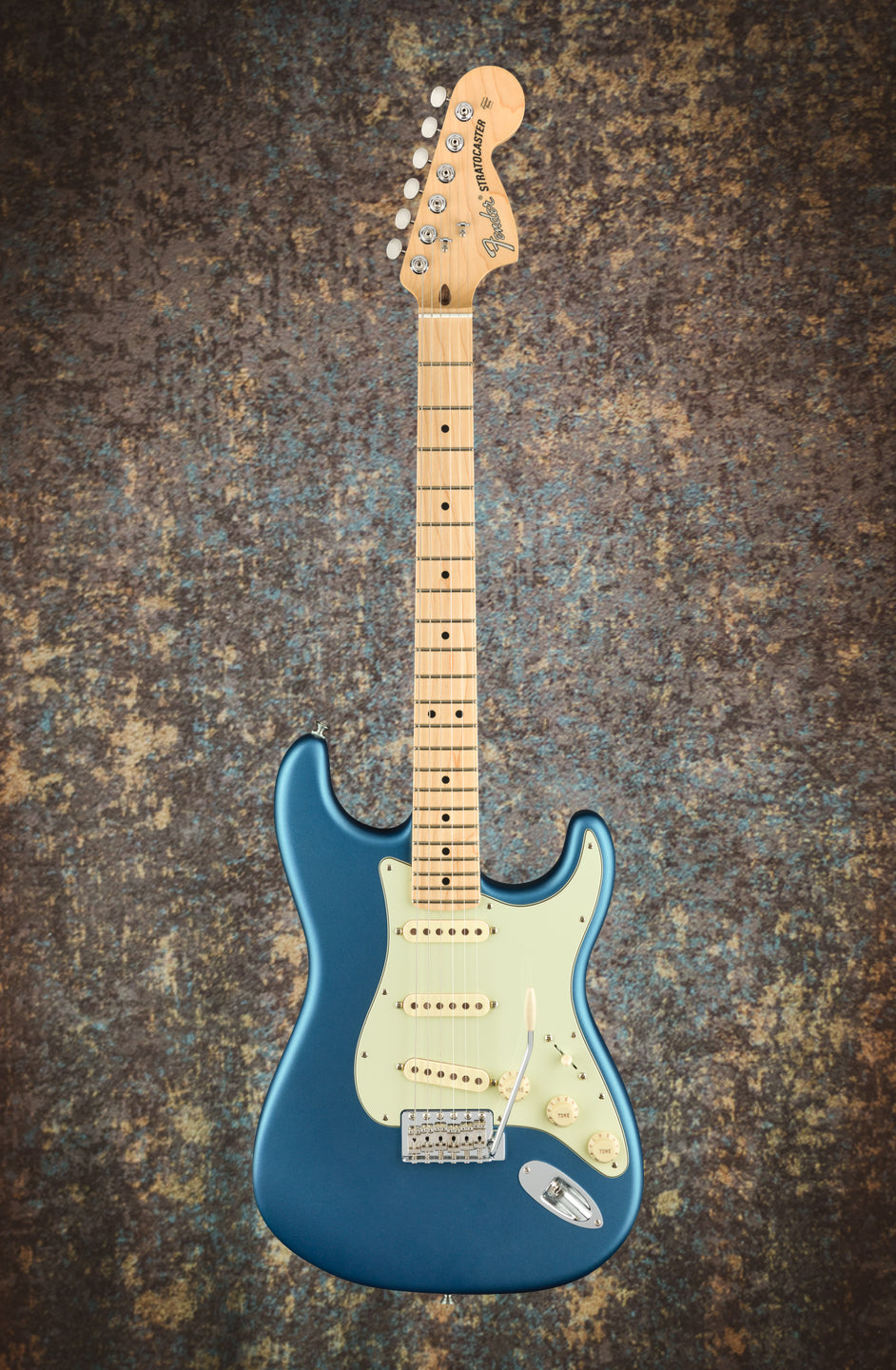 Fender American Performer Stratocaster Maple Neck Satin Lake Placid Blue