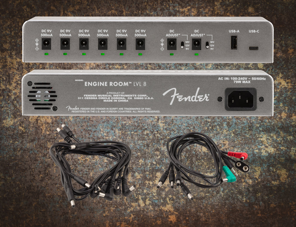 Fender Engine Room LVL8 Pedal Power Supply