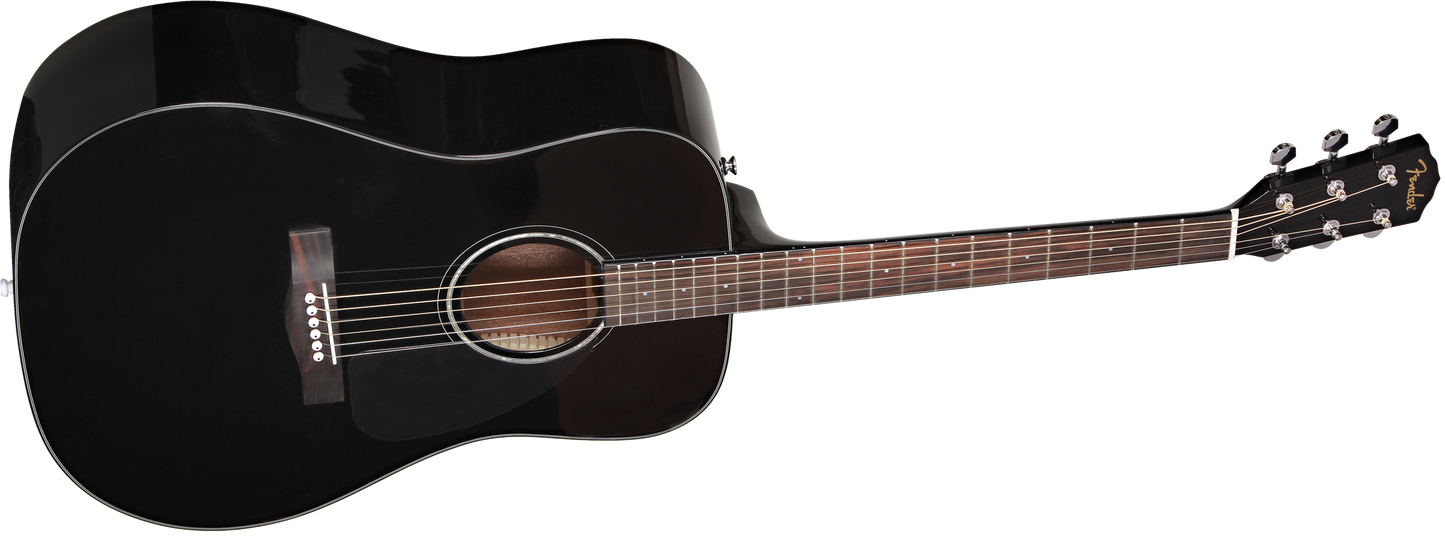 Fender CD-60 V3 Acoustic Dreadnought Black