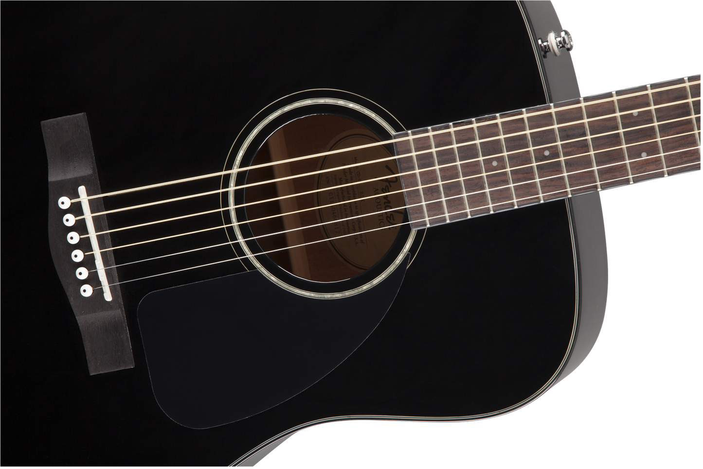 Fender CD-60 V3 Acoustic Dreadnought Black
