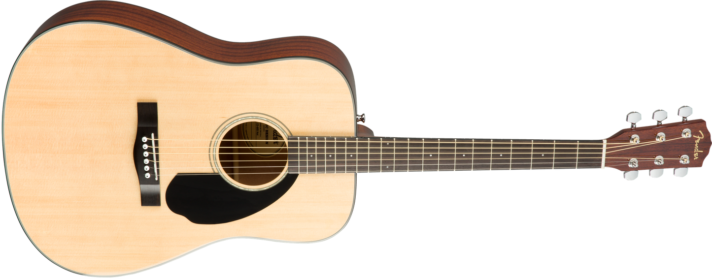 Fender CD-60S Dreadnought Acoustic Natural