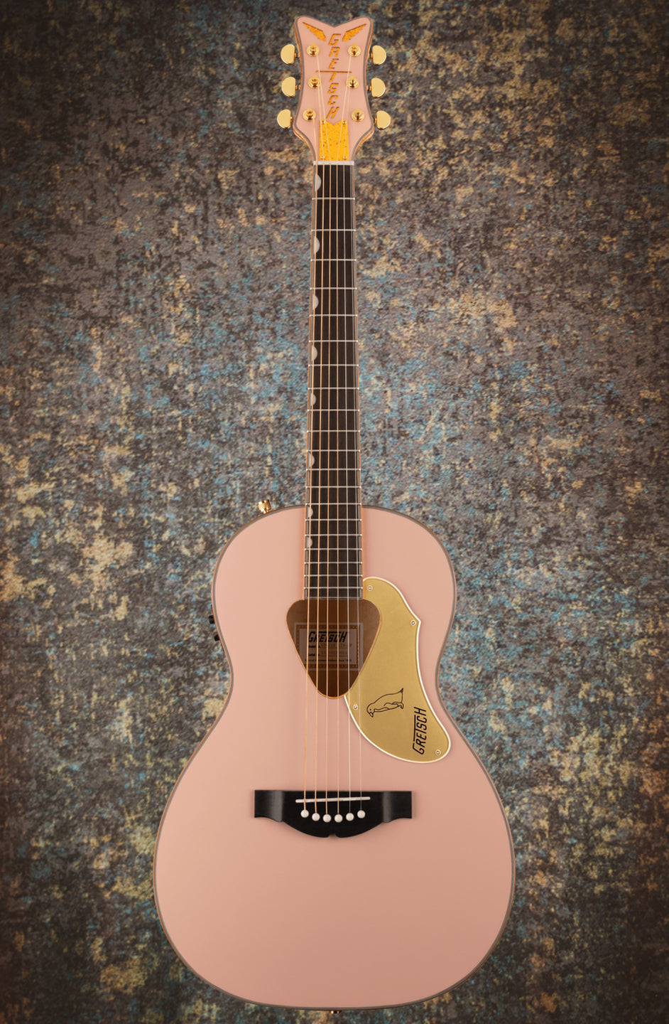 Gretsch G5021E Rancher Penguin Parlor Acoustic/Electric, Shell Pink