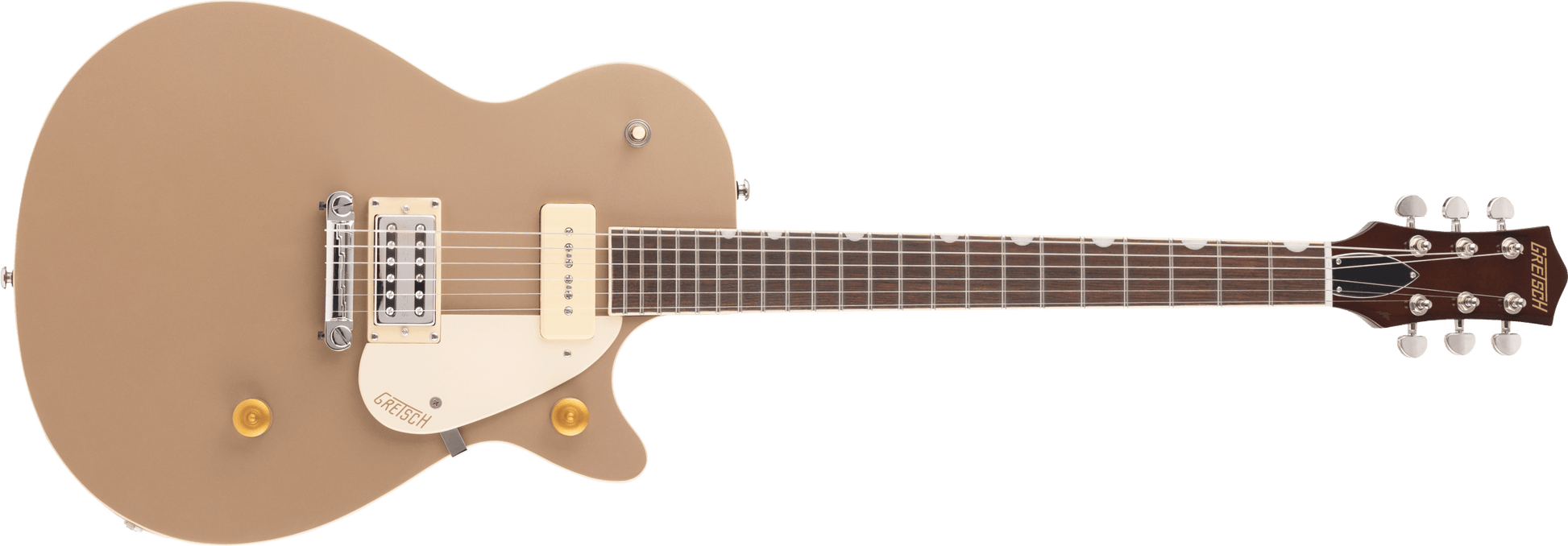 Gretsch G2215-P90 Streamliner Junior Jet Club Sahara Metallic