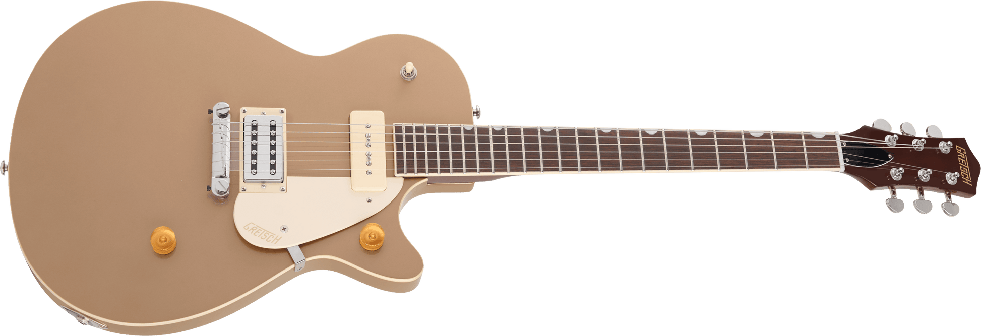 Gretsch G2215-P90 Streamliner Junior Jet Club Sahara Metallic