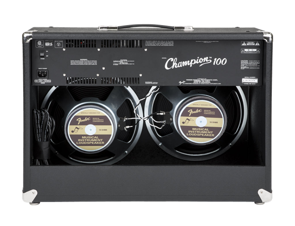 Fender Champion 100 2x12 100 Watt Guitar Amplifier – Music Bros. Ltd