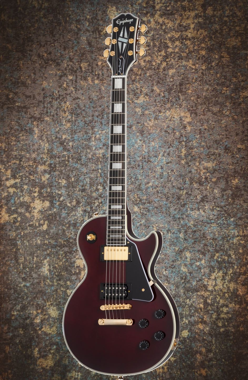 Epiphone Jerry Cantrell Wino Les Paul Custom - Dark Wine Red