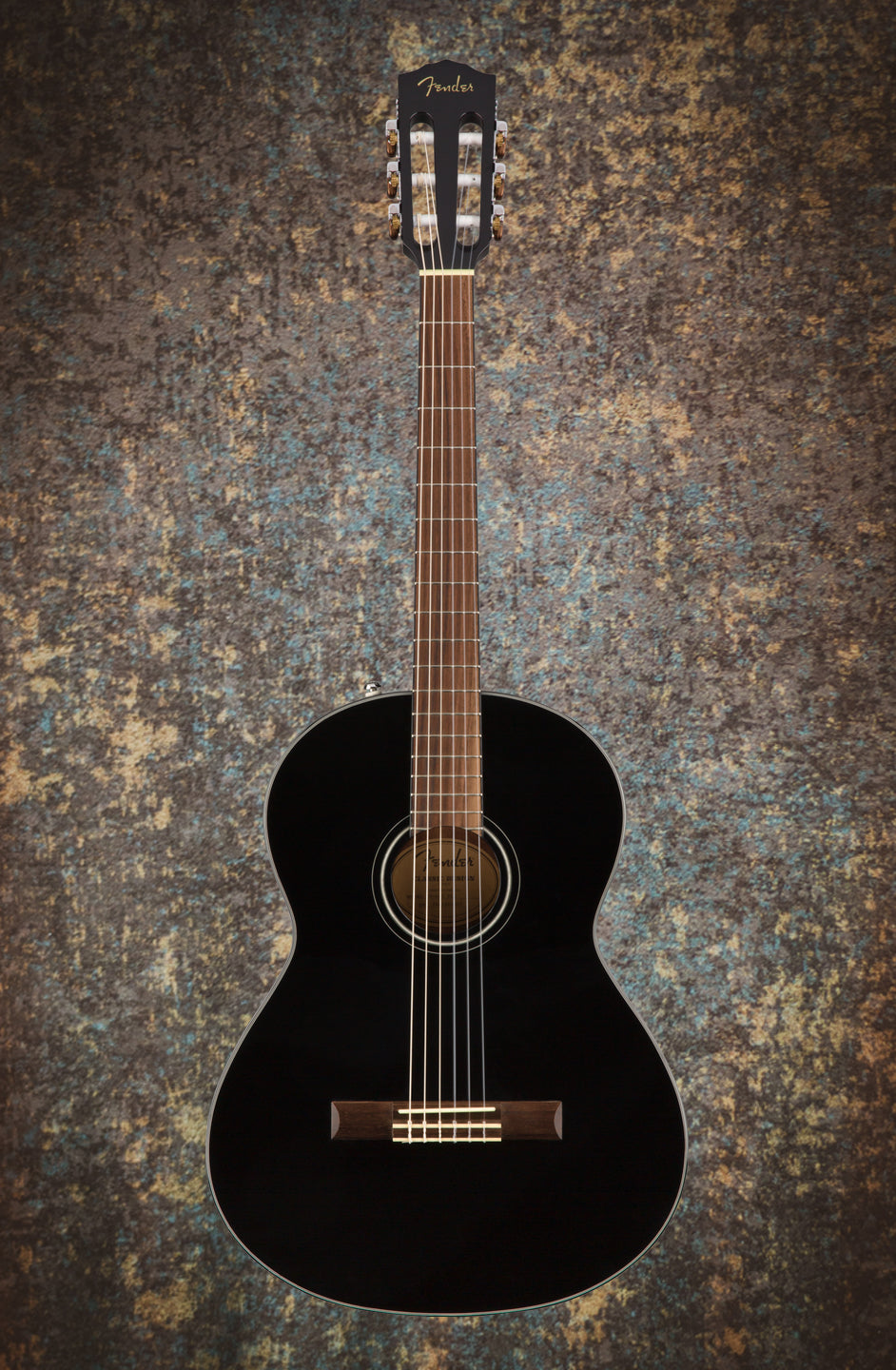 Fender CN-60S Classical Guitar, Black