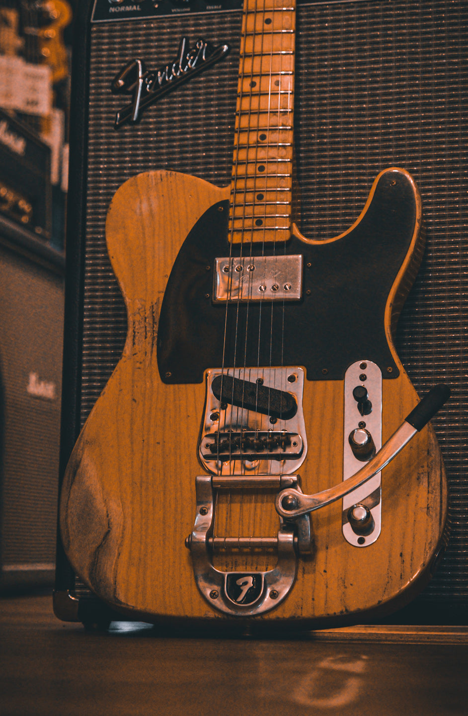 Fender Custom Shop Limited Edition CuNiFe Blackguard Telecaster Heavy Relic Aged Butterscotch Blonde