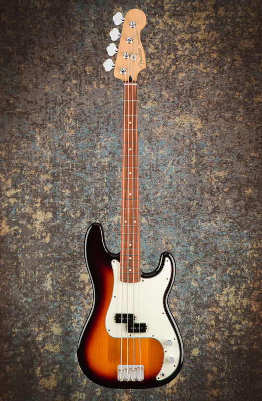 Fender Player Precision Bass, Pau Ferro Fingerboard, 3-Colour Sunburst
