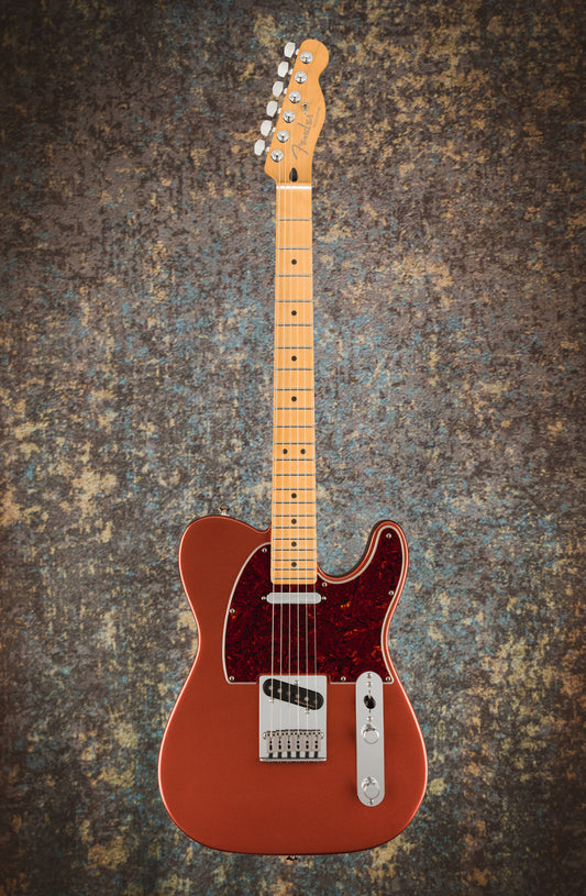 Fender Player Plus Telecaster®, Maple Fingerboard, Aged Candy Apple Red