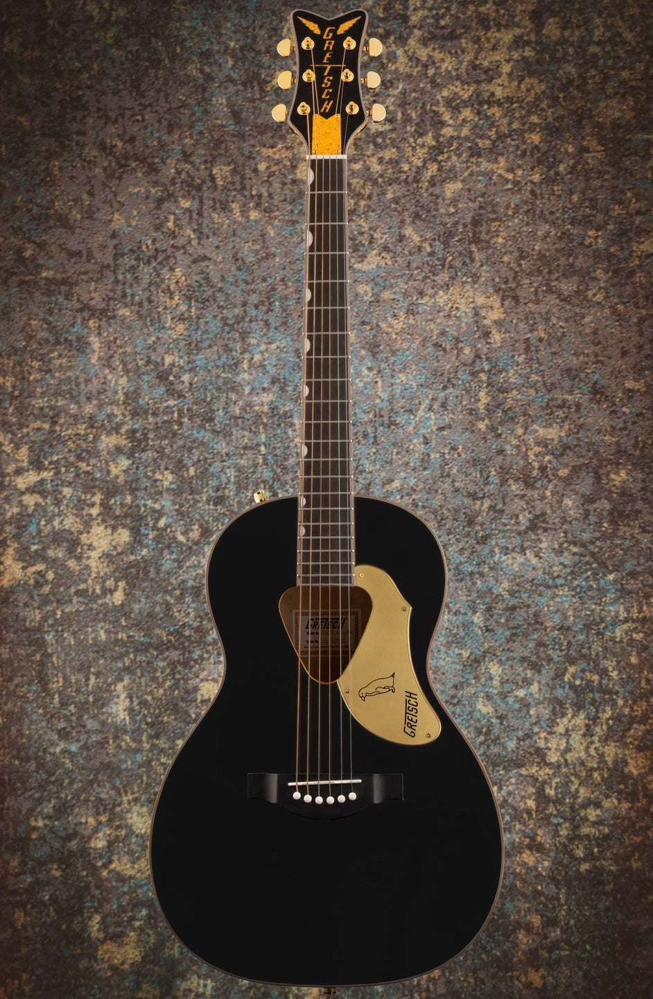 Gretsch G5021E Rancher Penguin Parlor Acoustic/Electric, Black