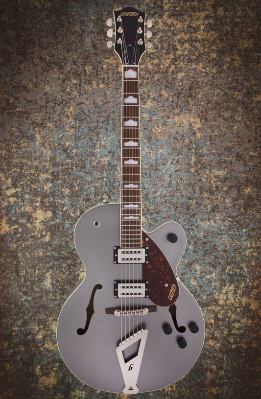 Gretsch G2420 Streamliner Hollow Body Single-Cut with Chromatic II, Phantom Metallic