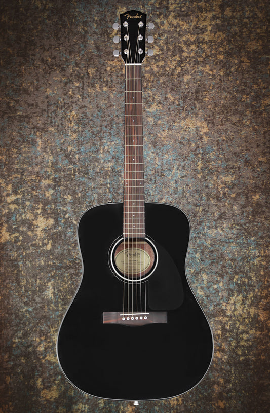 Fender CD-60 V3 Acoustic Dreadnought Black