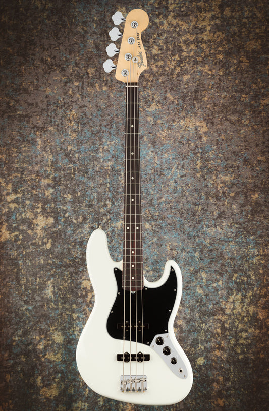 Fender American Performer Jazz Bass Arctic White front