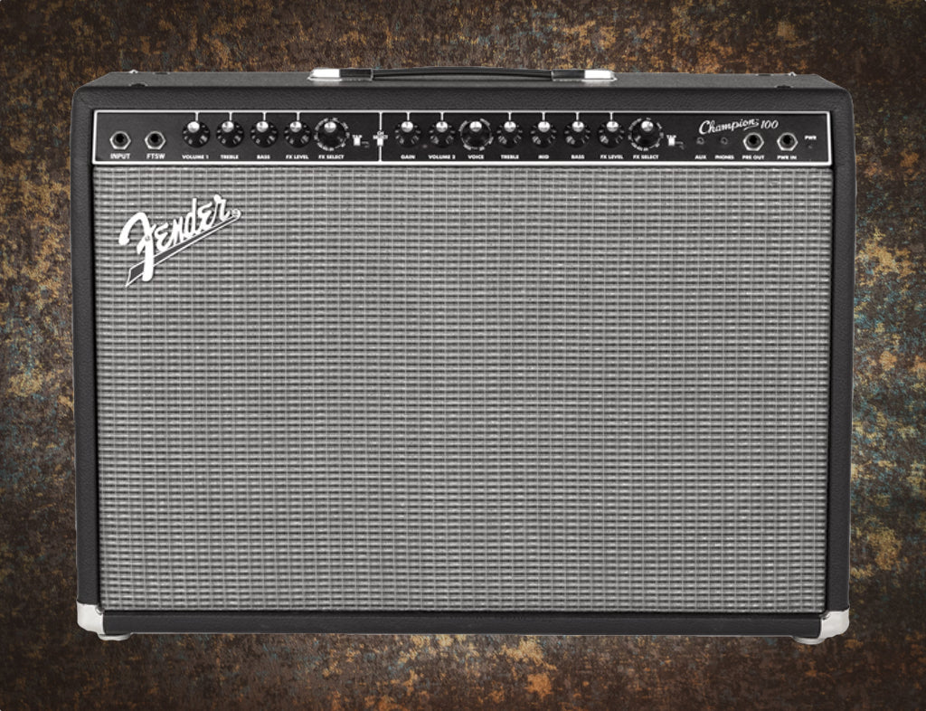 Fender Champion 100 2x12 100 Watt Guitar Amplifier – Music Bros. Ltd
