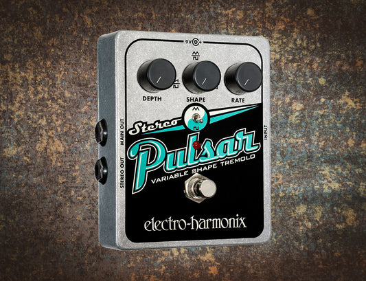 Electro Harmonix Stereo Pulsar Variable Shape Tremolo