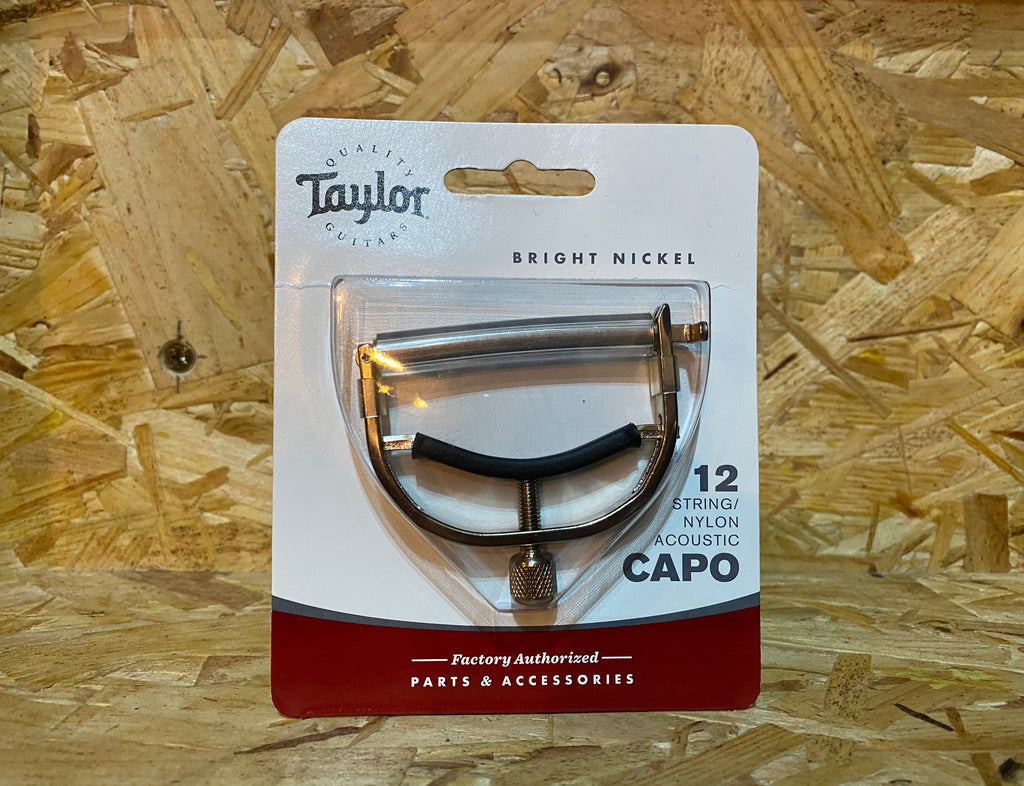 Taylor 12 String/Nylon Capo Bright Nickel