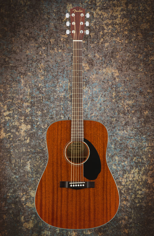 Fender CD-60S Dreadnought, Walnut Fingerboard, All-Mahogany