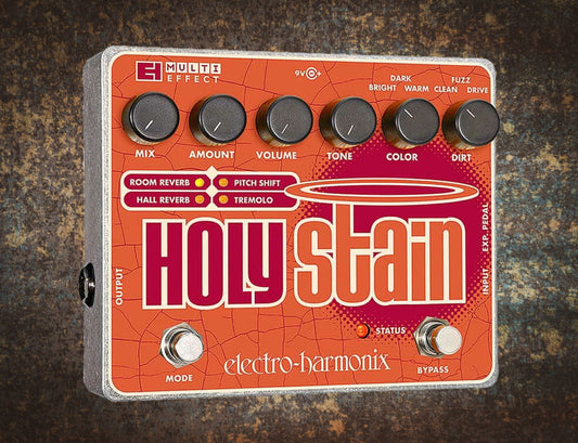 Electro Harmonix Holy Stain Distortion/Reverb/Pitch/Tremolo Multi Effect