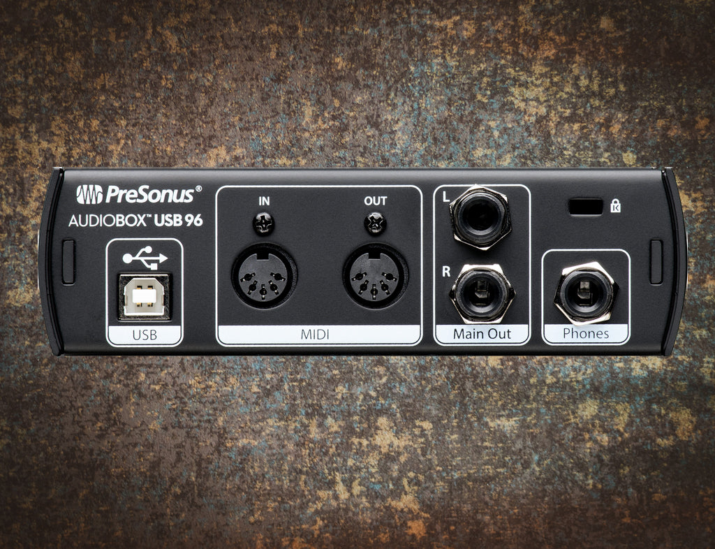 PreSonus AudioBox USB® 96: 2x2 USB 2.0 Audio Interface
